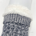 Frauen Fleece Slipper Socken mit Greifer